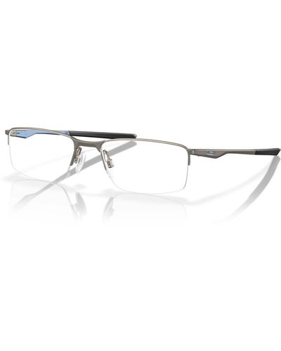 Oakley Montura de gafas gris mate - Metálico