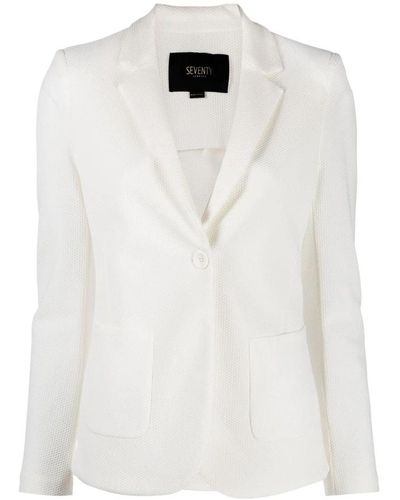 Seventy Panna chaqueta - Blanco
