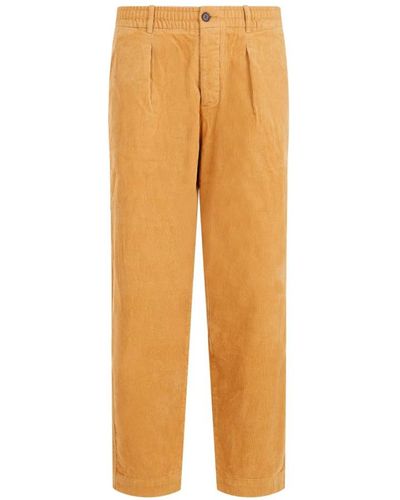 Universal Works Cropped Trousers - Orange