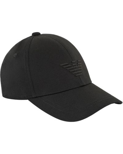 Emporio Armani Caps - Black