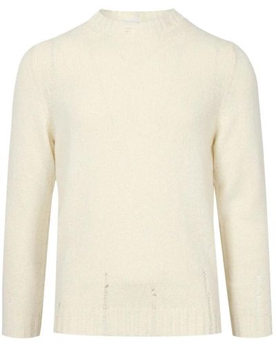 PT Torino Round-neck Knitwear - Weiß