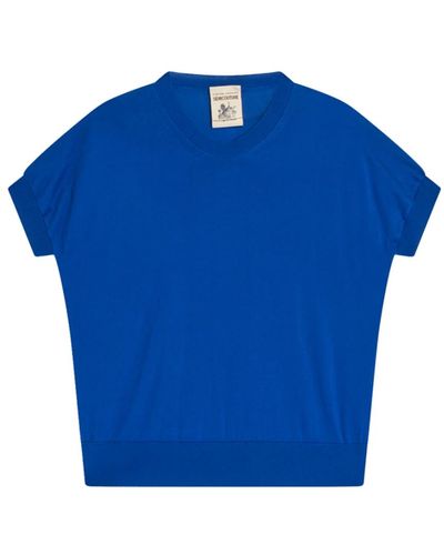 Semicouture T-shirts - Azul