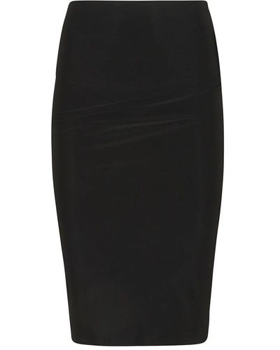 Norma Kamali Pencil Skirts - Black