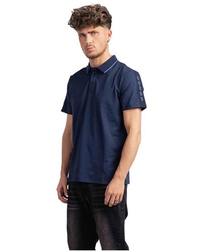 Guess Tops > polo shirts - Bleu