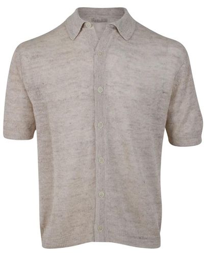 FILIPPO DE LAURENTIIS Stilvolle t-shirts und polos kollektion - Grau