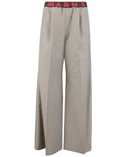 Marni Wide Trousers - Grey