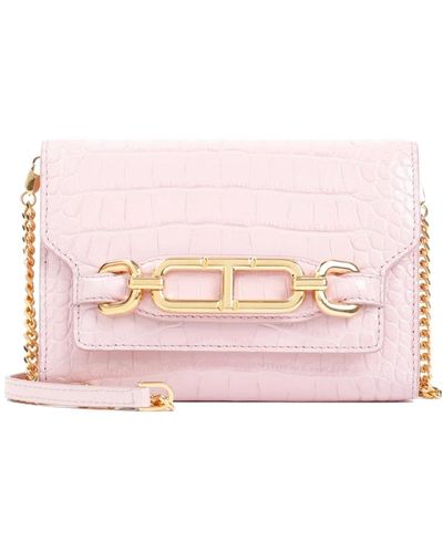 Tom Ford Cross Body Bags - Pink