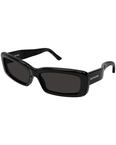 Balenciaga Extreme rechteckige sonnenbrille - Schwarz