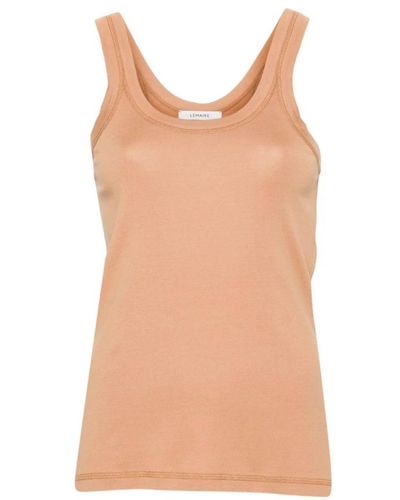 Lemaire Sleeveless Tops - Natural