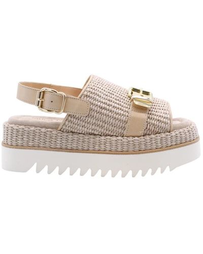 Laura Bellariva Shoes > sandals > flat sandals - Blanc