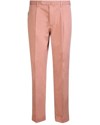 Dell'Oglio Trousers > slim-fit trousers - Rose