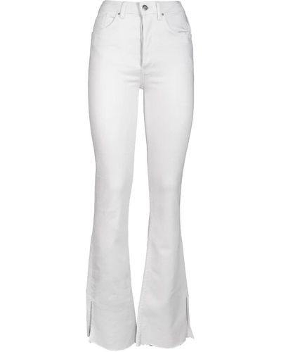 Anine Bing Jeans > flared jeans - Blanc