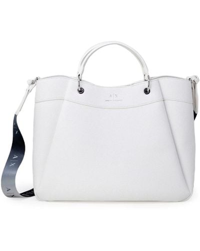 Armani Exchange Cross Body Bags - White