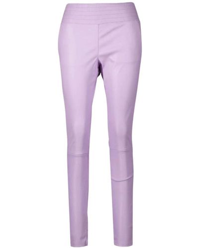 Ibana Trousers > slim-fit trousers - Violet
