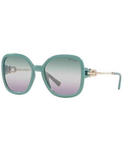 Tiffany & Co. Sunglasses,schwarz/blau schwarz getönte sonnenbrille - Grau