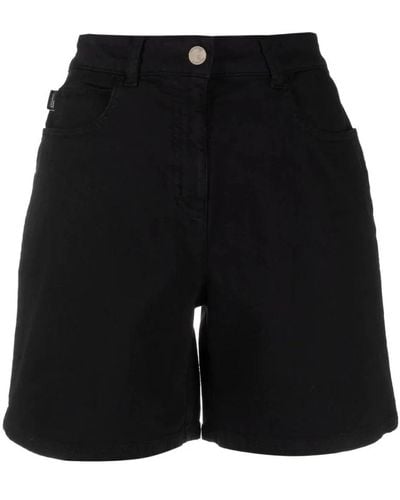 Love Moschino Short Shorts - Black