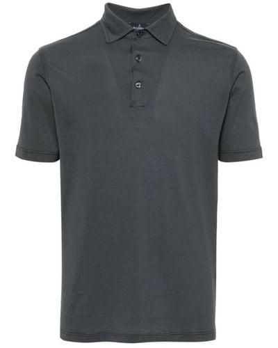 Barba Napoli Polo Shirts - Grey