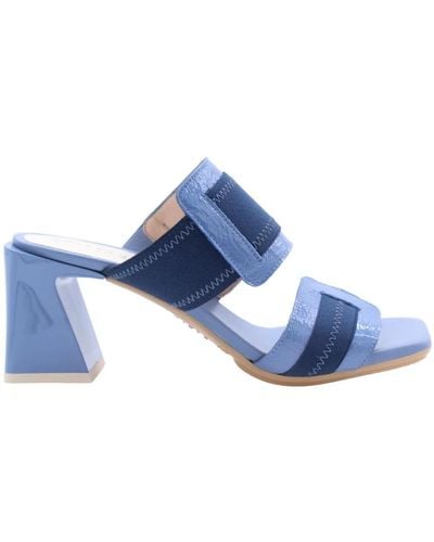 Hispanitas Shoes > heels > heeled mules - Bleu