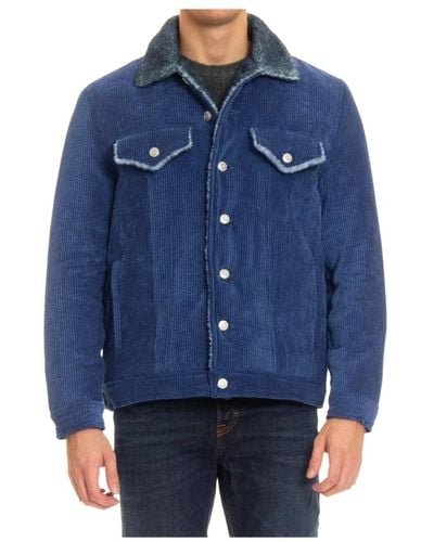 Roberto Collina Jackets > denim jackets - Bleu