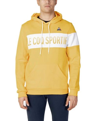 Le Coq Sportif Hoodies - Yellow