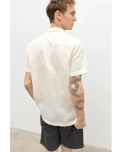 Ecoalf Short Sleeve Shirts - White