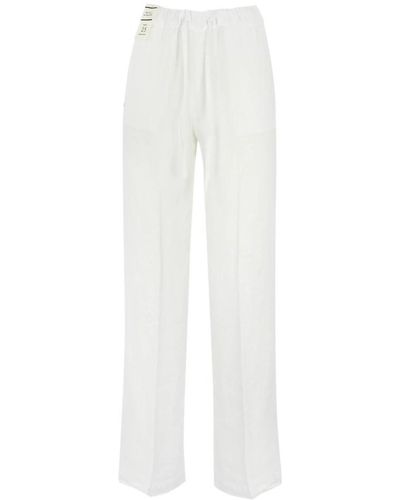 Re-hash Wide Trousers - White
