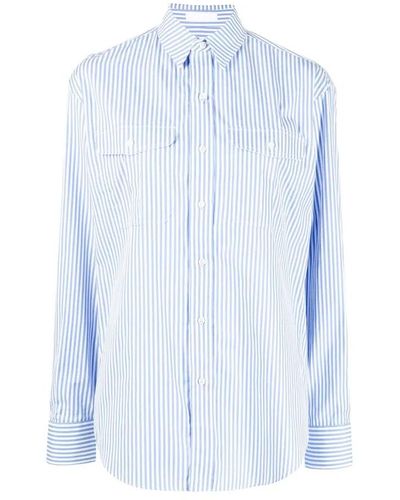 Wardrobe NYC Mstbl oversize shirt - Blau