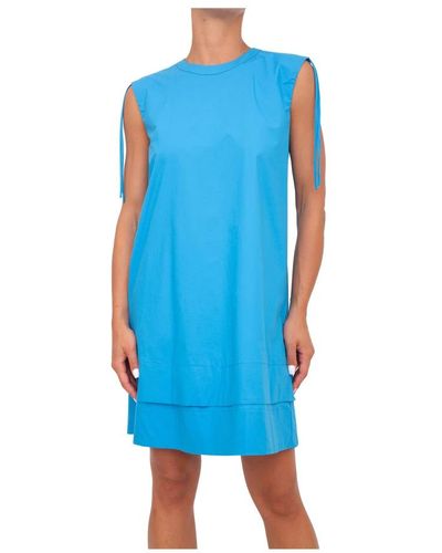 Marella Summer Dresses - Blue