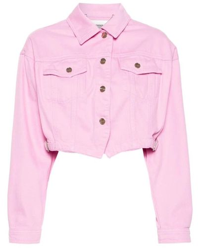 Blugirl Blumarine Denim Jackets - Pink