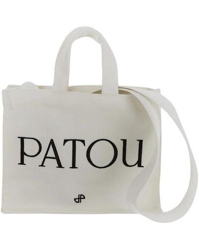 Patou Bags > tote bags - Blanc