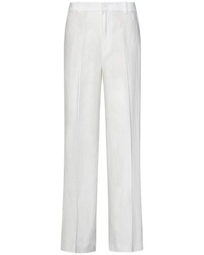 Polo Ralph Lauren Straight Trousers - White