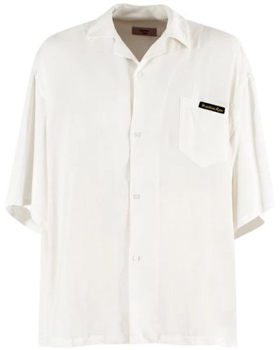 Martine Rose Short Sleeve Shirts - White