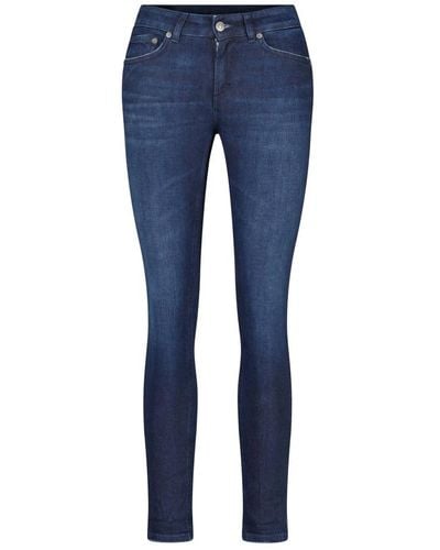 Dondup Jeans skinny desgastados - Azul