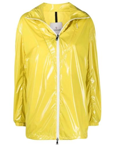 Moncler Rain Jackets - Yellow