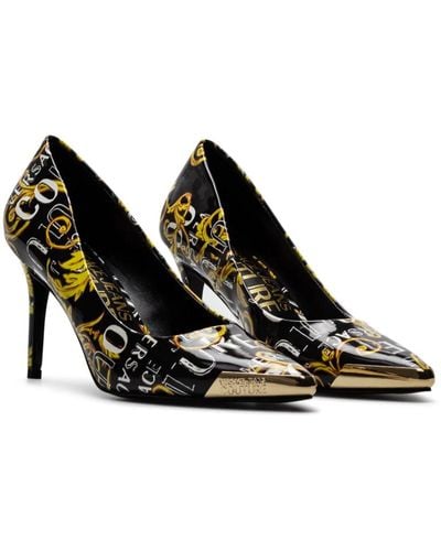 Versace Women& shoes heels 74va3s50 zs366 g89 - Noir