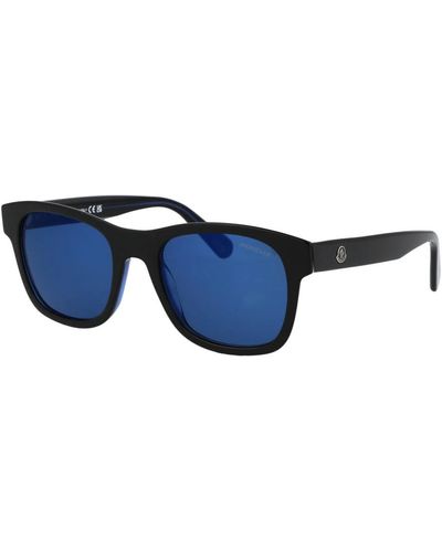 Moncler Stylische sonnenbrille ml0192 - Blau