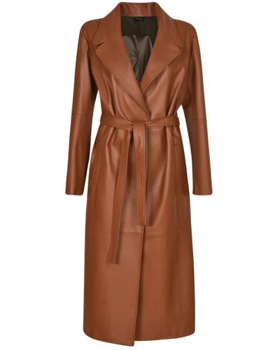 Simonetta Ravizza Belted coats - Braun