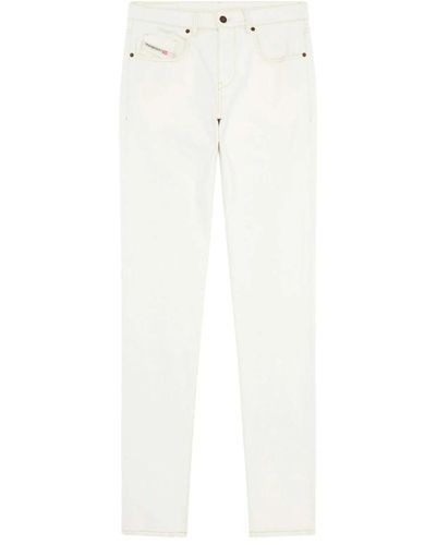 DIESEL Slim-fit Jeans - Weiß