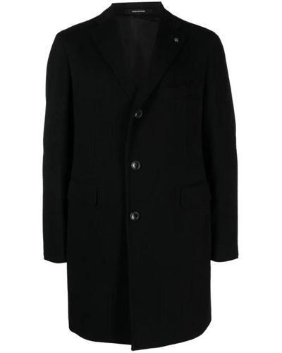 Tagliatore Coats > single-breasted coats - Noir
