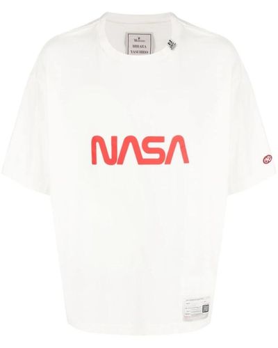 Maison Mihara Yasuhiro Weiße t-shirts und polos