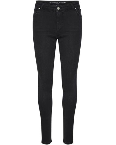 My Essential Wardrobe 32 the celina 100 slim jeans - Nero