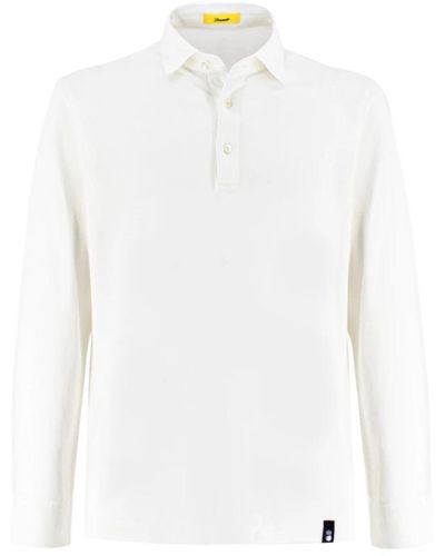 Drumohr Polo Shirts - White