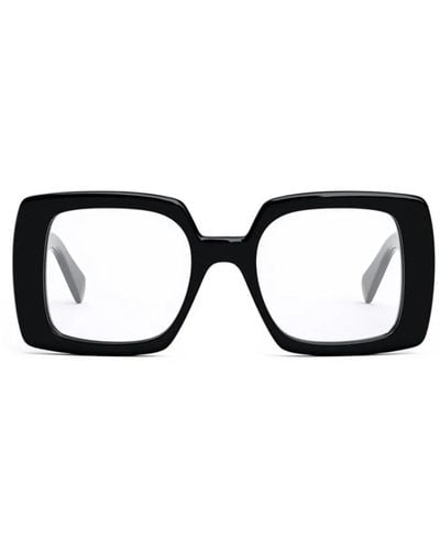 Celine Modische quadratische sonnenbrille cl50121i - Schwarz