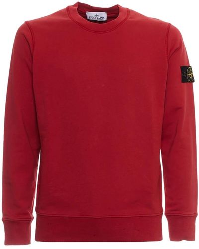 Stone Island Sweatshirts - Rot