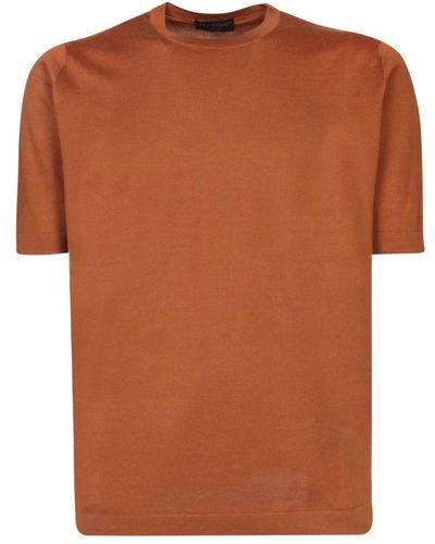 Dell'Oglio T-Shirts - Brown