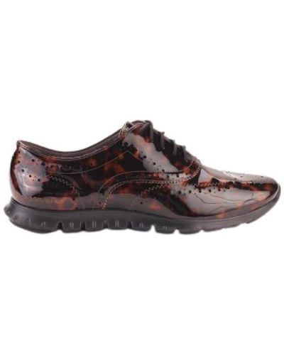 Cole Haan Shoes > flats > laced shoes - Marron