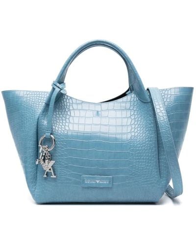 Emporio Armani Shoulder Bags - Blue