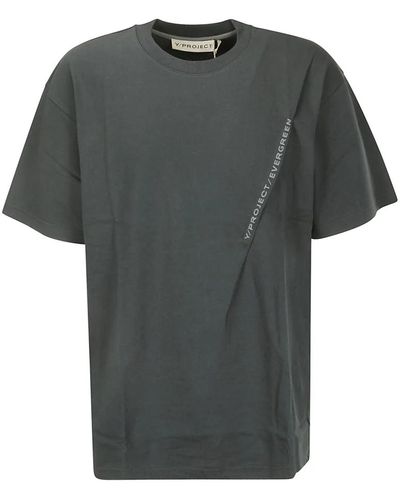 Y. Project Evergreen pinched logo t-shirt - Grau