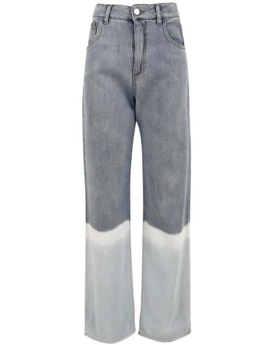 Beatrice B. Jeans > straight jeans - Gris