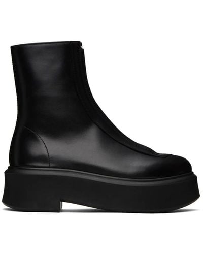 The Row Shoes > boots > ankle boots - Noir